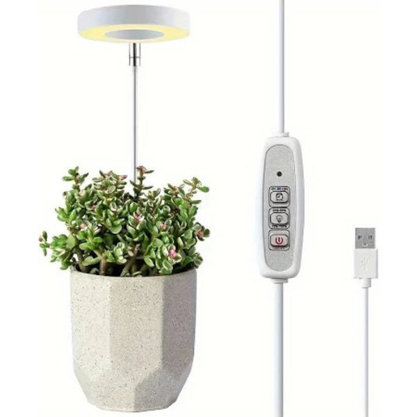 GlowRay Dual-Head USB LED Grow Light