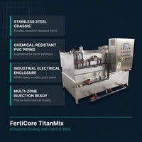 Industrial Dosing Control Skid Built for Precision Agriculture, Automated Nutrient Injection, Stainless Platform — Results & Stats
